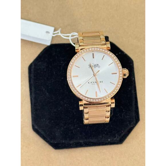 Coach 14503580 Madison Rose Gold Stainless Steel Ladies Watch - Picture 2 of 5